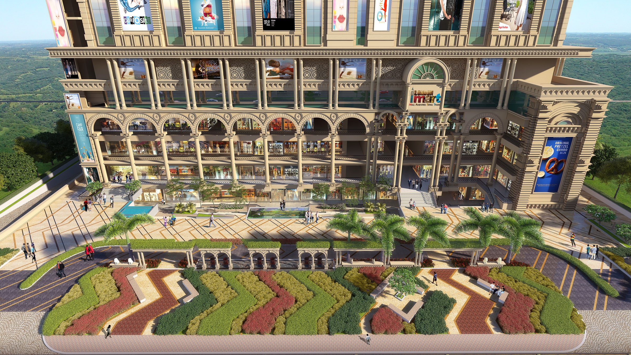 Creek Harbour Emaar view from highway